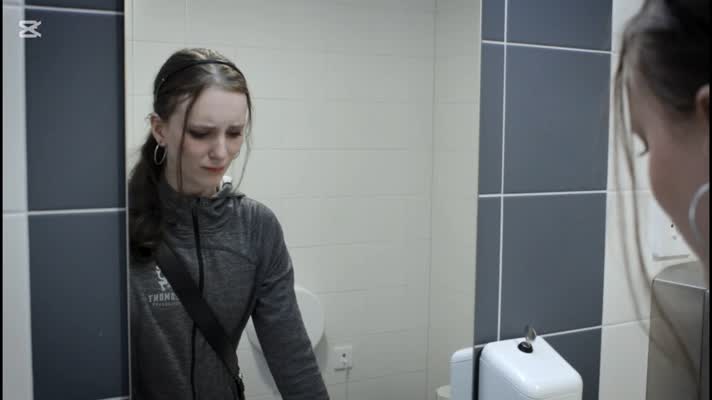 En scen av kortfilmen Vägkanten