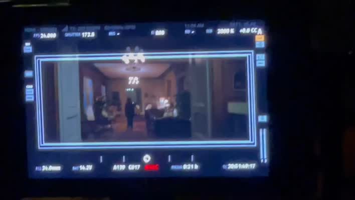 En av stuntscenerna i Håkan Bråkan 3